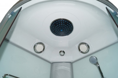 Душевая кабина Parly Bianco В90 90x215 профиль Сатин стекло матовое