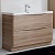 Тумба под раковину BelBagno Ancona-N 80 ANCONA-N-800-2C-SO-WO подвесная Rovere bianco