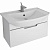 Тумба под раковину Dreja Laguna 75 99.1102 подвесная Белый глянец