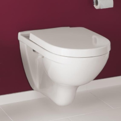 Унитаз Villeroy&Boch O.Novo 56601001P подвесной Белый альпин с сиденьем Микролифт