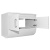 Тумба под раковину Mixline Грас 80 527489 подвесная Белая Тумба под раковину Mixline Грас 80 527489 подвесная Белая