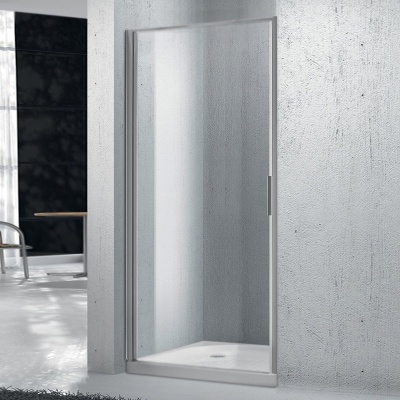 Душевая дверь BelBagno Sela B-1 95 профиль Хром стекло прозрачное