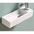 Раковина CeramaLux 41 9048 L белая