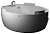 Акриловая ванна Jacuzzi Nova 180x180 9Q43-572A Top Aqs