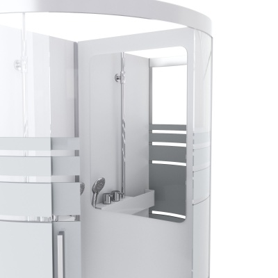 Душевая кабина AM.PM Chic 90х90 W81C-017-090MTA без гидромассажа
