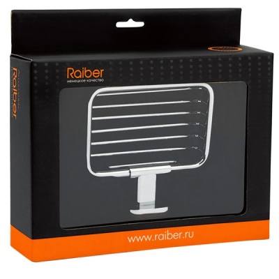 Мыльница Raiber R50105 Хром