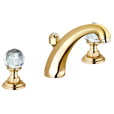 Смеситель для раковины Kludi Adlon 5104345G4 Золото