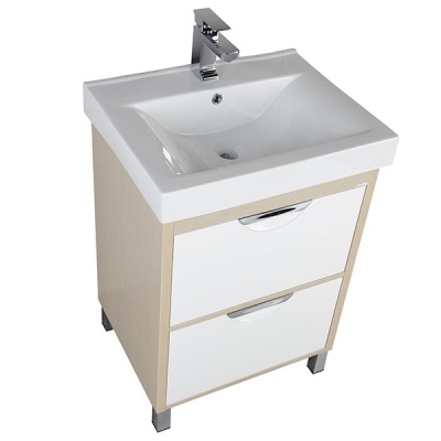 Тумба под раковину Aquanet Гретта 60 239400 Дуб светлый