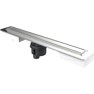 Душевой лоток Berges Wasserhaus C1 Norma 300 090034 с решеткой Матовый хром