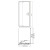 Душевой уголок WasserKRAFT Berkel 80x100 48P29 Хром