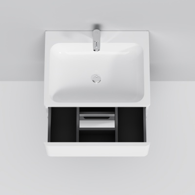 Тумба под раковину AM.PM Bliss D 60 M55FHX0602WG подвесная Белая