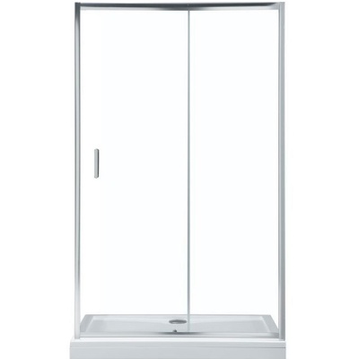 Душевая дверь Aquanet SD-1200A 120 профиль Хром стекло прозрачное
