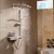 Душевой гарнитур Hansgrohe Raindance Select S 27649400 Хром Белый
