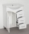 Тумба под раковину Style Line Эко Стандарт 22 Байкал 65 Белый глянец