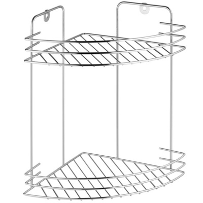 Полка корзина Fora 22121 угловая Хром