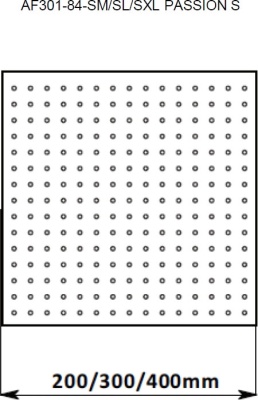 Верхний душ Aquanet Passion AF301-84-SXL Хром