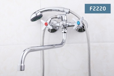 Смеситель для ванны Frap F2220 универсальный Хром