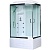 Душевая кабина Royal Bath BP 120х80 RB8120BP3-WT-CH-L с гидромассажем профиль Хром задняя стенка Белая