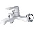 Смеситель для ванны Mixxus Premium Tiger 009 Euro MXP0559 Белый