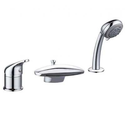 Смеситель на борт ванны Aquanet Practic AF111-63B Хром