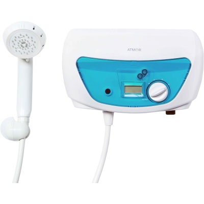Водонагреватель проточный Atmor Platinum Tri 7 с душем Белый Водонагреватель проточный Atmor Platinum Tri 7 с душем Белый