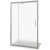 Душевая дверь в нишу Good Door Orion WTW-PD-110 110 профиль Хром стекло прозрачное
