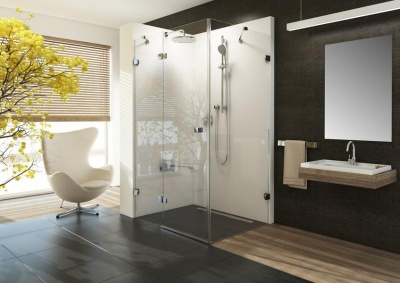 Душевой уголок Ravak Brilliant BSDPS-120х80 L хром+транспарент