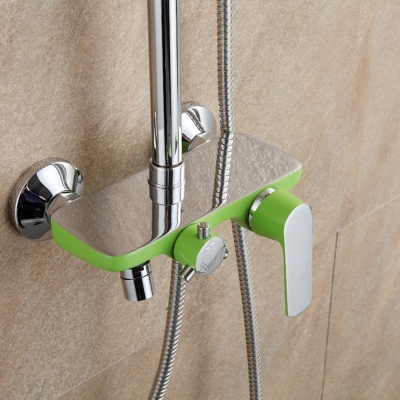 Душевая система Frap F243 Хром Белая