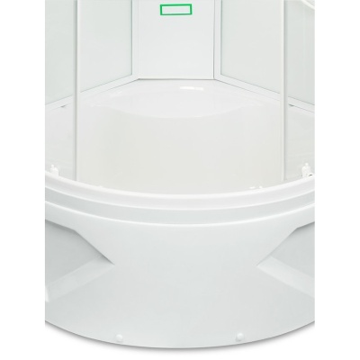 Душевая кабина Mirwell MR 4509ТP-С 90х90 с гидромассажем профиль Белый стекло прозрачное