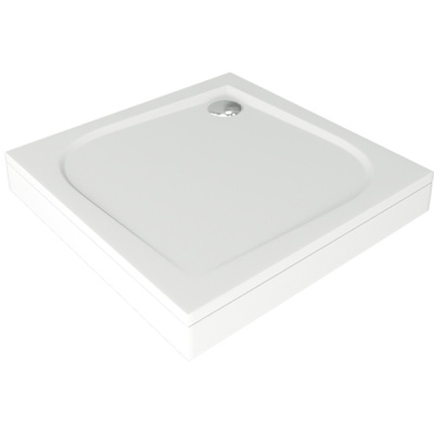 Душевой поддон из искусственного камня Good Door Квадро 90x90 Белый
