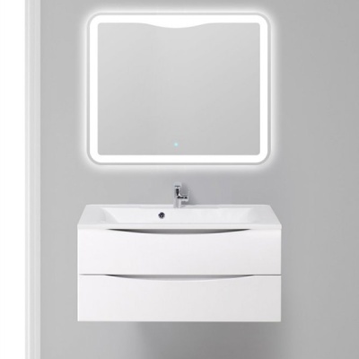 Тумба под раковину BelBagno Marino 100 подвесная Bianco Lucido