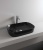 Раковина Artceram Ghost 65 GHL002 03 00 Черная глянцевая