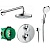Душевая система Hansgrohe Croma Select S 27295000 с термостатом Хром