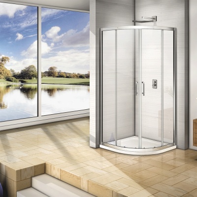 Душевой уголок WeltWasser WW300 RS22 90х90 10000003102 профиль Хром стекло прозрачное