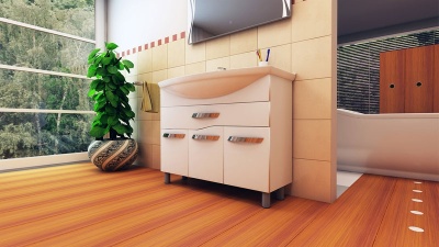 Тумба под раковину Vigo Martina 105 Белая