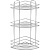 Полка корзина Tekno-tel BK023 угловая Хром