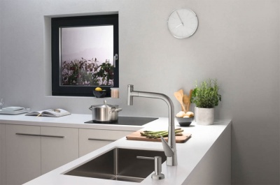 Смеситель для кухни Hansgrohe Talis Select M51 73867000 Хром