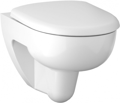 Комплект унитаза Geberit Renova 500.124.TC.R с инсталляцией Duofix с сиденьем Микролифт и клавишей смыва Хром глянцевый