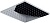 Верхний душ Teorema Square Standart 250 IHO56CRSC Хром