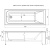 Акриловая ванна Aquanet Bright 180x70 без гидромассажа