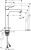 Смеситель для раковины Hansgrohe Metris 31185000 Хром
