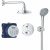 Душевая система Grohe Grohtherm 34735000 с термостатом Хром