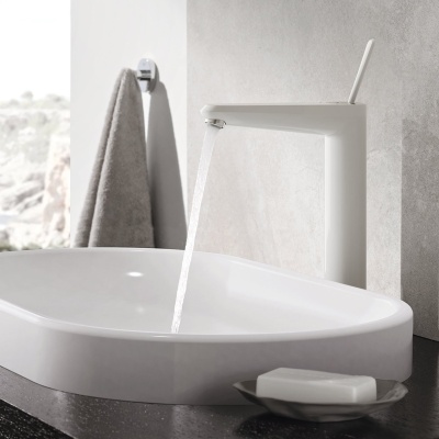 Смеситель для раковины Grohe Eurodisc Joystick 23428LS0 Белая луна