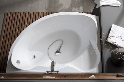 Акриловая ванна Aquanet Jamaica 160x100 без гидромассажа L