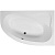 Акриловая ванна Aquanet Luna 155x100 R 203999 без гидромассажа