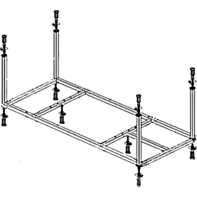 Каркас для ванны Cezares 160x70 EMP-160-70-MF