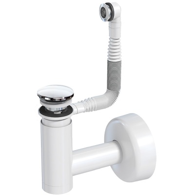 Сифон для раковины Prevex Easy Clean 1511404 Хром