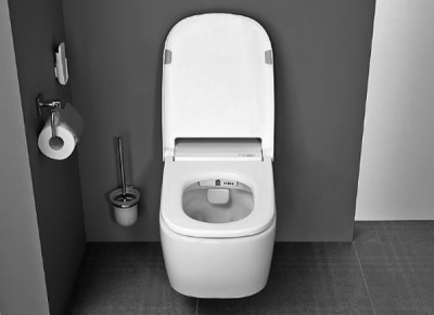 Унитаз Vitra V-Care Comfort 5674B003-6194 подвесной с сиденьем Микролифт