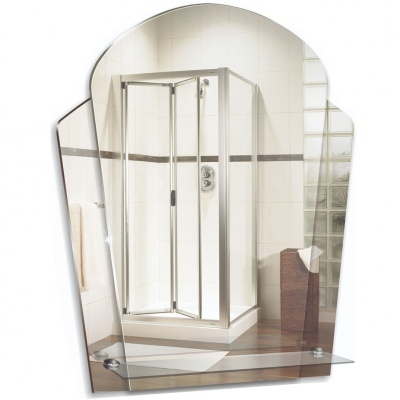 Зеркало Mixline Комфорт Пион 49 525004 с полкой