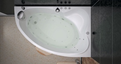 Акриловая ванна Aquanet Mayorca 150x100 R 204009 без гидромассажа